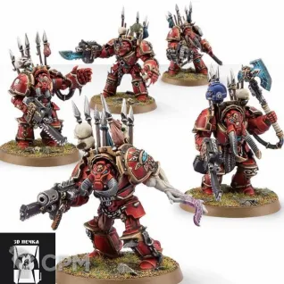 Описание картинки Chaos Terminators 4E от 3Д-Печка по цене 600руб | Свободный Рынок Миниатюр - СРМ