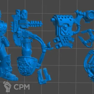 Описание картинки Iron Warrior Warsmith от 3Д-Печка по цене 250руб | Свободный Рынок Миниатюр - СРМ