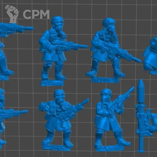 Описание картинки Steel Legion guard от 3Д-Печка по цене 650руб | Свободный Рынок Миниатюр - СРМ