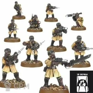Описание картинки Steel Legion guard от 3Д-Печка по цене 650руб | Свободный Рынок Миниатюр - СРМ