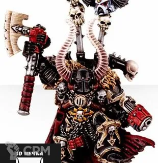 Описание картинки Chaos Lord 2E от 3Д-Печка по цене 200руб | Свободный Рынок Миниатюр - СРМ
