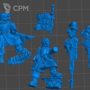 Описание картинки Vostroyan Snipers от 3Д-Печка по цене 250руб | Свободный Рынок Миниатюр - СРМ