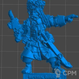 Описание картинки Vostroyan Sergeant от 3Д-Печка по цене 200руб | Свободный Рынок Миниатюр - СРМ