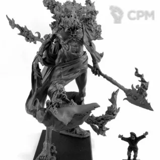 Описание картинки Incarnate Elemental Of Fire от 3Д-Печка по цене 2 000руб | Свободный Рынок Миниатюр - СРМ