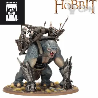 Описание картинки Gundabad Catapult Troll от 3Д-Печка по цене 3 500руб | Свободный Рынок Миниатюр - СРМ