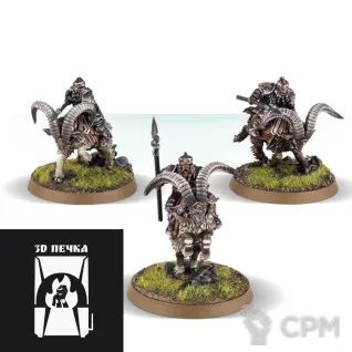 Описание картинки Iron Hills Goat Riders от 3Д-Печка по цене 700руб | Свободный Рынок Миниатюр - СРМ