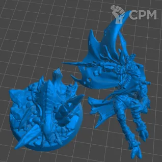 Описание картинки Zeratul от 3Д-Печка по цене 300руб | Свободный Рынок Миниатюр - СРМ