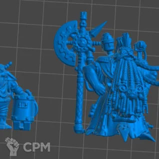 Описание картинки Tech-Priest Grombrindal от 3Д-Печка по цене 400руб | Свободный Рынок Миниатюр - СРМ
