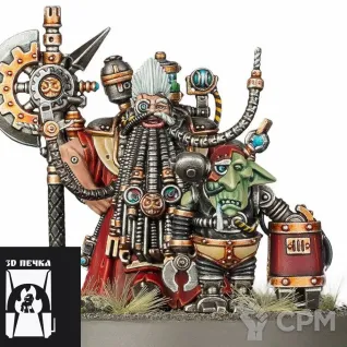 Описание картинки Tech-Priest Grombrindal от 3Д-Печка по цене 400руб | Свободный Рынок Миниатюр - СРМ