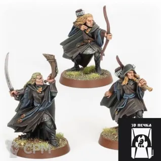 Описание картинки Wood Elf Sentinels от 3Д-Печка по цене 400руб | Свободный Рынок Миниатюр - СРМ