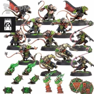Описание картинки Skaven Blood Bowl Team – Skavenblight Scramblers от 3Д-Печка по цене 1 200руб | Свободный Рынок Миниатюр - СРМ