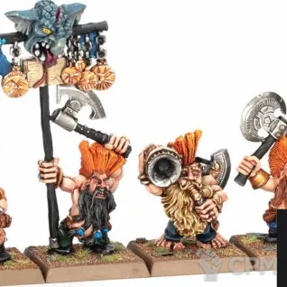 Описание картинки Dwarf Slayers Command от 3Д-Печка по цене 600руб | Свободный Рынок Миниатюр - СРМ
