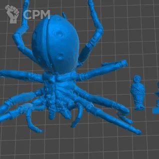 Описание картинки In the Clutches of Shelob от 3Д-Печка по цене 600руб | Свободный Рынок Миниатюр - СРМ