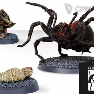 Описание картинки In the Clutches of Shelob от 3Д-Печка по цене 600руб | Свободный Рынок Миниатюр - СРМ