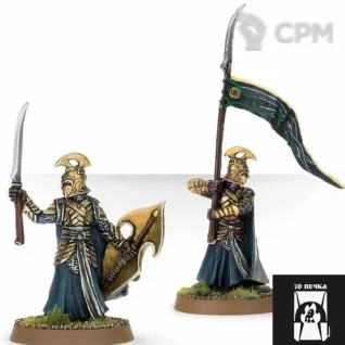 Описание картинки Rivendell commanders от 3Д-Печка по цене 200руб | Свободный Рынок Миниатюр - СРМ