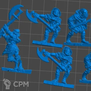 Описание картинки Moria Goblins Prowlers от 3Д-Печка по цене 550руб | Свободный Рынок Миниатюр - СРМ