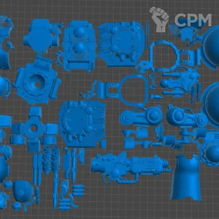 Описание картинки Knight Castellan от 3Д-Печка по цене 3 500руб | Свободный Рынок Миниатюр - СРМ