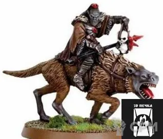 Описание картинки Orc Shaman On Warg от 3Д-Печка по цене 350руб | Свободный Рынок Миниатюр - СРМ