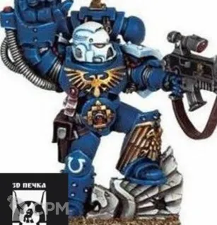 Описание картинки Veteran Sergeant (limited edition) 4E от 3Д-Печка по цене 250руб | Свободный Рынок Миниатюр - СРМ