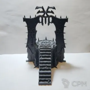 Описание картинки Skull Altar, оригинал от Shamkin по цене 6 200руб | Свободный Рынок Миниатюр - СРМ