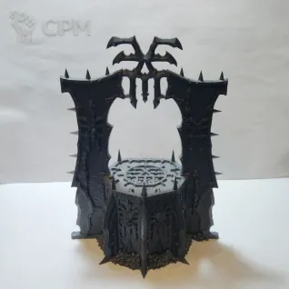 Описание картинки Skull Altar, оригинал от Shamkin по цене 6 200руб | Свободный Рынок Миниатюр - СРМ