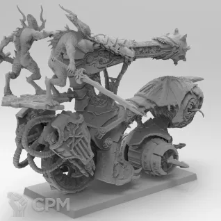 Описание картинки Scull Cannon от Studio Cockatoo по цене 1 573руб | Свободный Рынок Миниатюр - СРМ