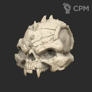 Описание картинки Skull от Saudad по цене 300руб | Свободный Рынок Миниатюр - СРМ