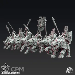 Описание картинки Mighty Bonecrushers от Manufactorum76 по цене 1 100руб | Свободный Рынок Миниатюр - СРМ