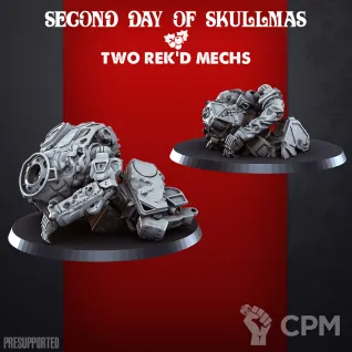 Описание картинки Destroyed mcvs от PocketSized Prints по цене 1 200руб | Свободный Рынок Миниатюр - СРМ