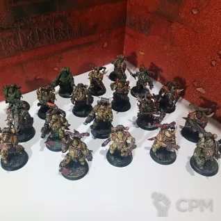 Описание картинки Plague marines (x21) от OMG_SL по цене 7 700руб | Свободный Рынок Миниатюр - СРМ