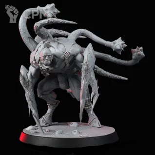 Описание картинки Slaanesh Spawn. от Shizoface по цене 350руб | Свободный Рынок Миниатюр - СРМ