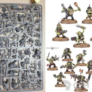 Описание картинки Boyz (10) + Gretchin (5) Armageddon, ориг от Утка по цене 2 300руб | Свободный Рынок Миниатюр - СРМ