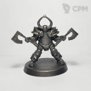 Описание картинки Slambo, exalted hero of chaos. литьё в грунте от Shamkin по цене 700руб | Свободный Рынок Миниатюр - СРМ