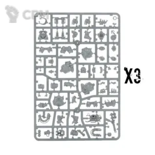 Описание картинки Necromunda: Slave Ogryn Gang (3 литника) от WebWay по цене 3 245руб | Свободный Рынок Миниатюр - СРМ