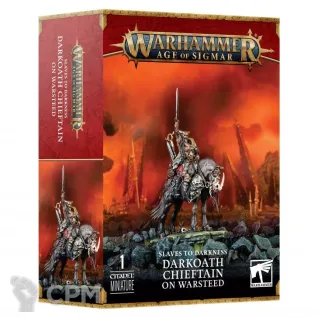 Описание картинки AoS | Age of Sigmar | Slaves to darkness: Darkoath Chieftain on Warsteed от LifeIsNow по цене 4 490руб | Свободный Рынок Миниатюр - СРМ