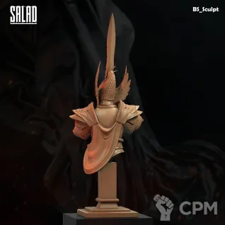 Описание картинки Tyrion (Bust) от Naggaroth Night по цене 2 000руб | Свободный Рынок Миниатюр - СРМ