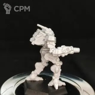 Описание картинки Firebee FRB-2E (35 тонн) от Dwarf Pirate Foundry по цене 450руб | Свободный Рынок Миниатюр - СРМ
