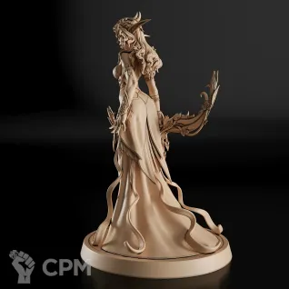 Описание картинки Tyrande Whisperwind Фигурка (World of Warcraft) от GAS3TXD  по цене 4 100руб | Свободный Рынок Миниатюр - СРМ
