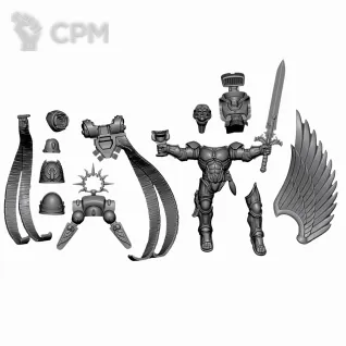 Описание картинки Blood Angels - The Sanguinor (2024) от 3D Print Workshop по цене 433руб | Свободный Рынок Миниатюр - СРМ