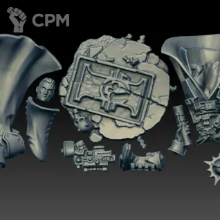 Описание картинки Gregor Eisenhorn (Scan) от AxeL's Forge по цене 175руб | Свободный Рынок Миниатюр - СРМ