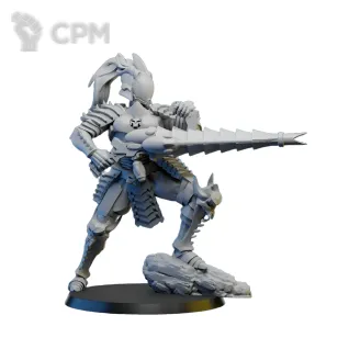 Описание картинки Drukhari – Kabalite Warriors Japan Style от 3Д печать миниатюр по цене 219руб | Свободный Рынок Миниатюр - СРМ