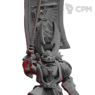 Описание картинки Azrael, Supreme Grand Master Resting от 3Д печать миниатюр по цене 504руб | Свободный Рынок Миниатюр - СРМ