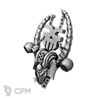 Описание картинки World Eaters - Mark of Khorne Backpack от 3Д печать миниатюр по цене 107руб | Свободный Рынок Миниатюр - СРМ
