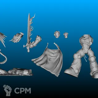 Описание картинки Roboute Guilliman от ULTRA_BRO по цене 800руб | Свободный Рынок Миниатюр - СРМ