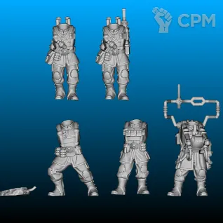 Описание картинки cadian command squad от ULTRA_BRO по цене 120руб | Свободный Рынок Миниатюр - СРМ