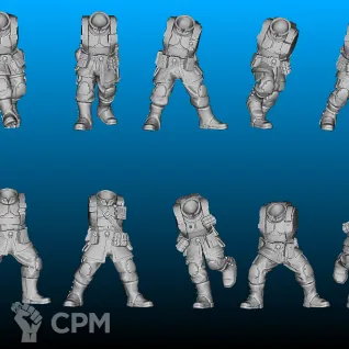 Описание картинки cadian shock troops от ULTRA_BRO по цене 120руб | Свободный Рынок Миниатюр - СРМ