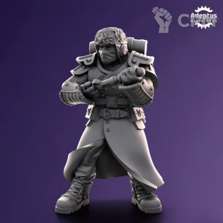 Описание картинки Command squad Iceward Division от Zakat-3D по цене 700руб | Свободный Рынок Миниатюр - СРМ