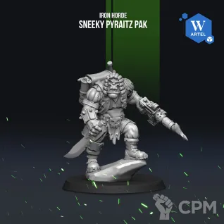 Описание картинки Sneeky Pyraitz Pak от WebWay 3D по цене 650руб | Свободный Рынок Миниатюр - СРМ