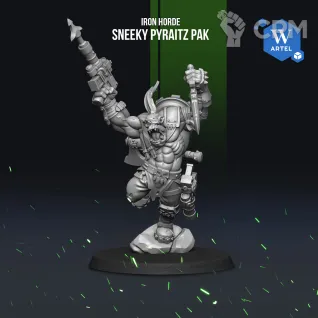 Описание картинки Sneeky Pyraitz Pak от WebWay 3D по цене 650руб | Свободный Рынок Миниатюр - СРМ