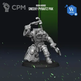 Описание картинки Sneeky Pyraitz Pak от WebWay 3D по цене 650руб | Свободный Рынок Миниатюр - СРМ